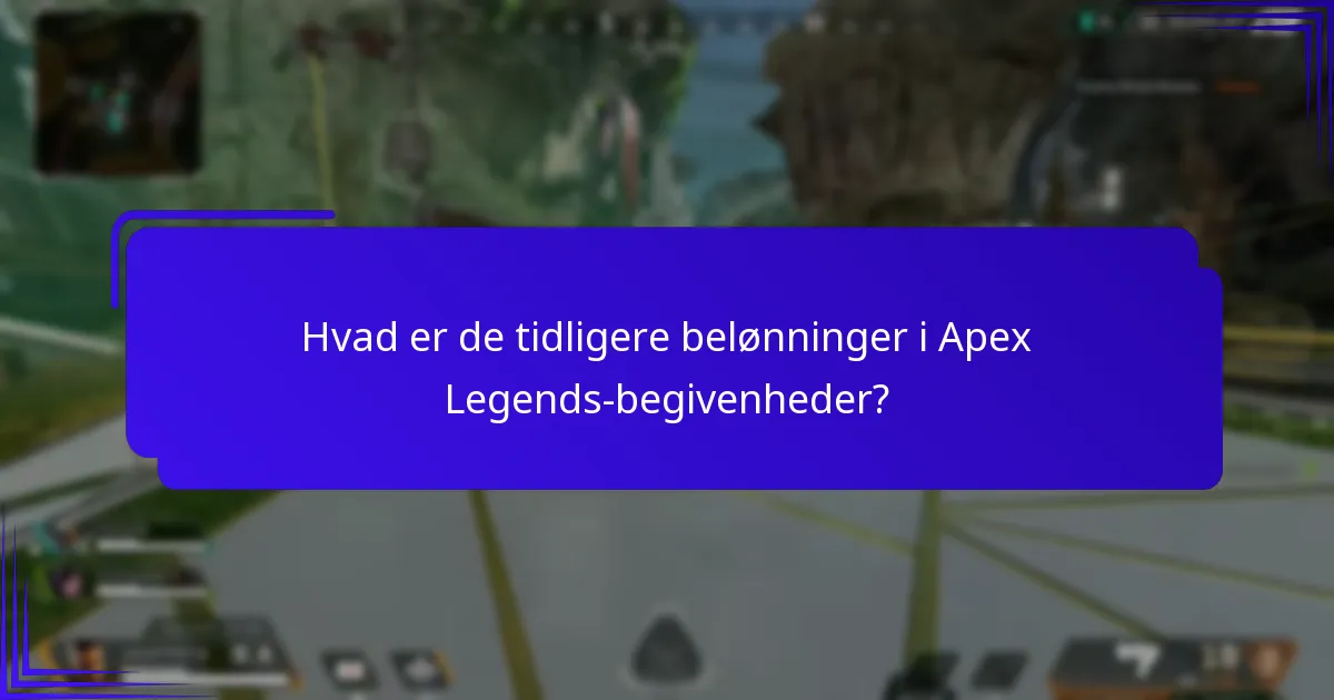 Hvad er de bemærkelsesværdige genstande fra tidligere Apex Legends-begivenheder?