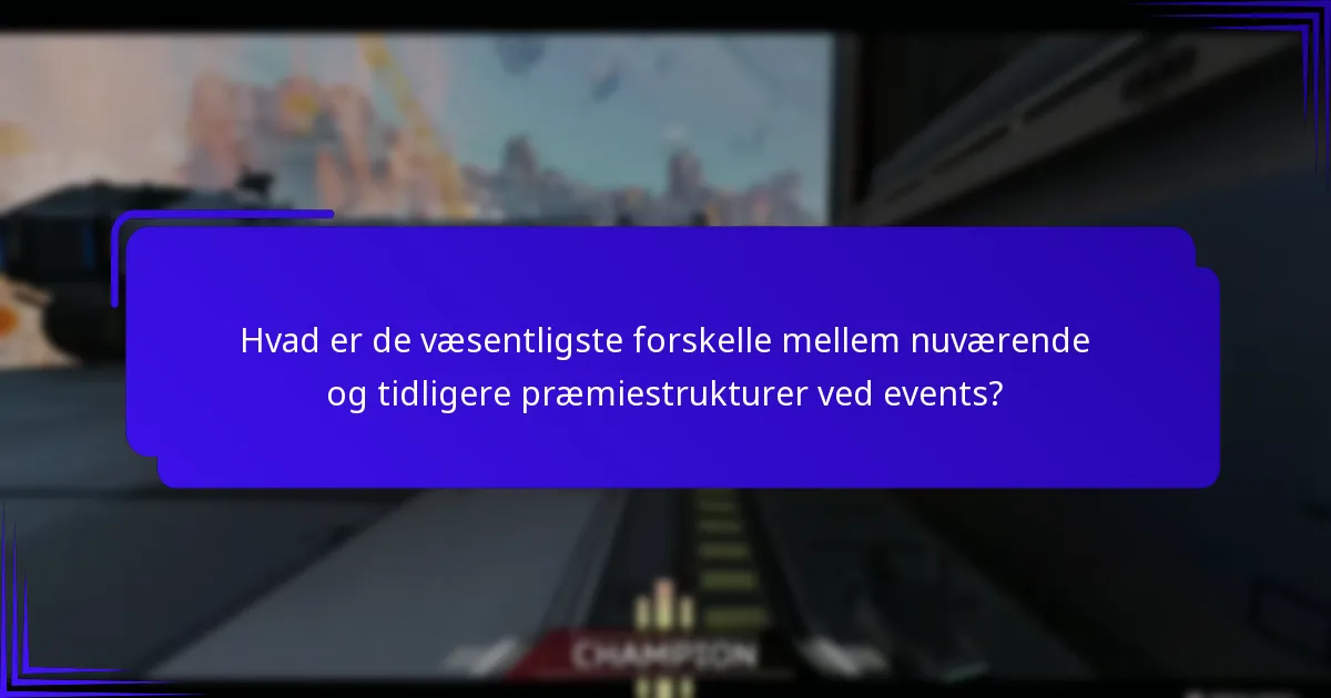 Hvordan påvirker spillerpræferencer præmieudbuddene ved events?