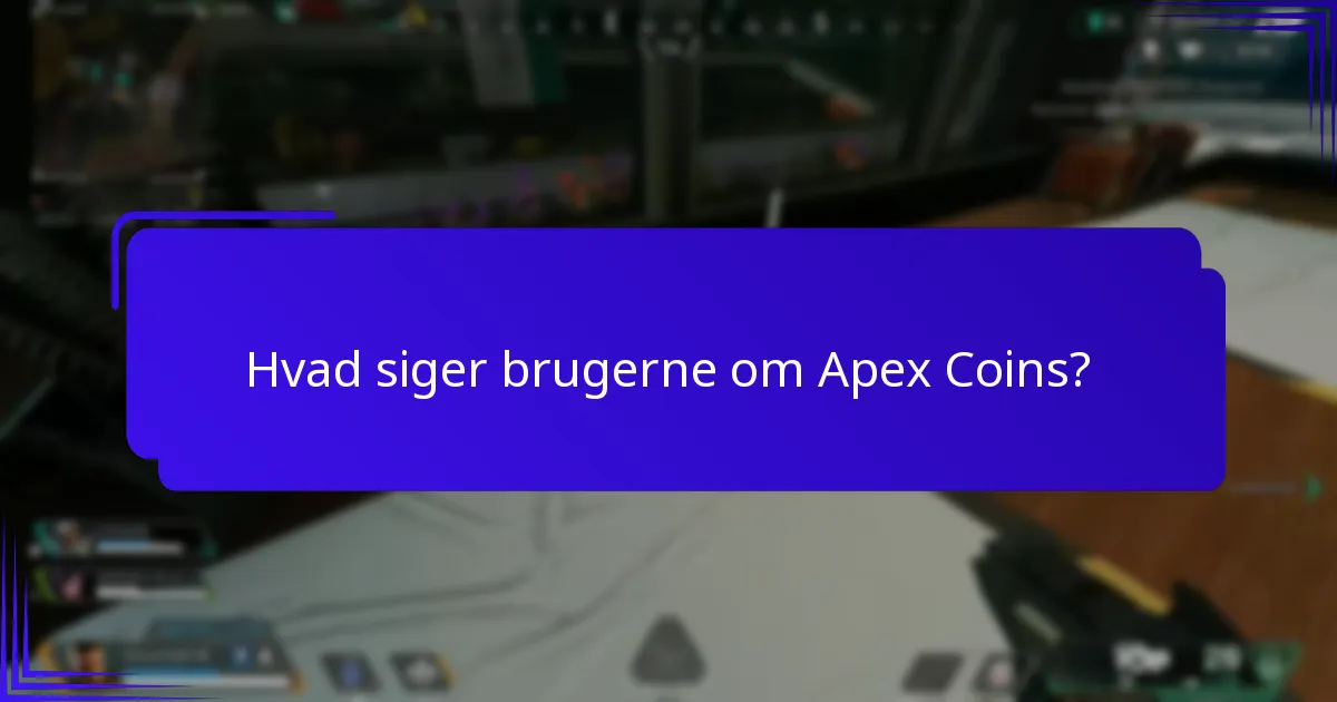 Hvordan vurderer eksperter Apex Coins?