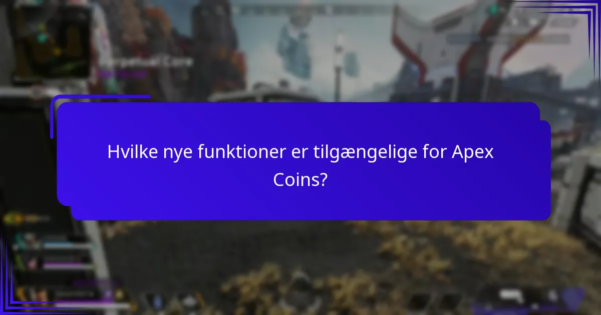 Hvordan sammenlignes Apex Coins med andre valutaer i spillet?